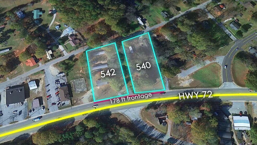 540 & 542 W Greenwood St, Abbeville, SC à vendre - Vidéo sur l’inscription commerciale - Image 2 de 10