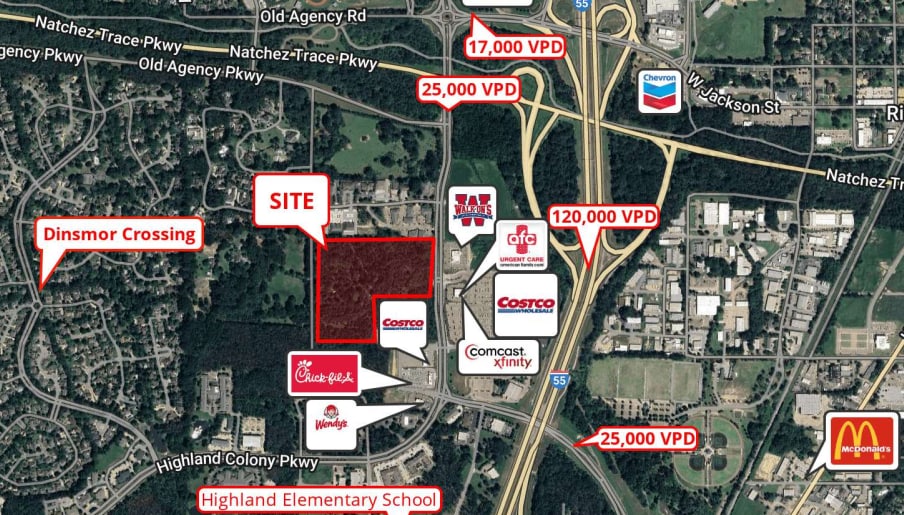 856 Highland Colony Parkway, Ridgeland, MS à vendre - Photo du bâtiment - Image 2 de 2