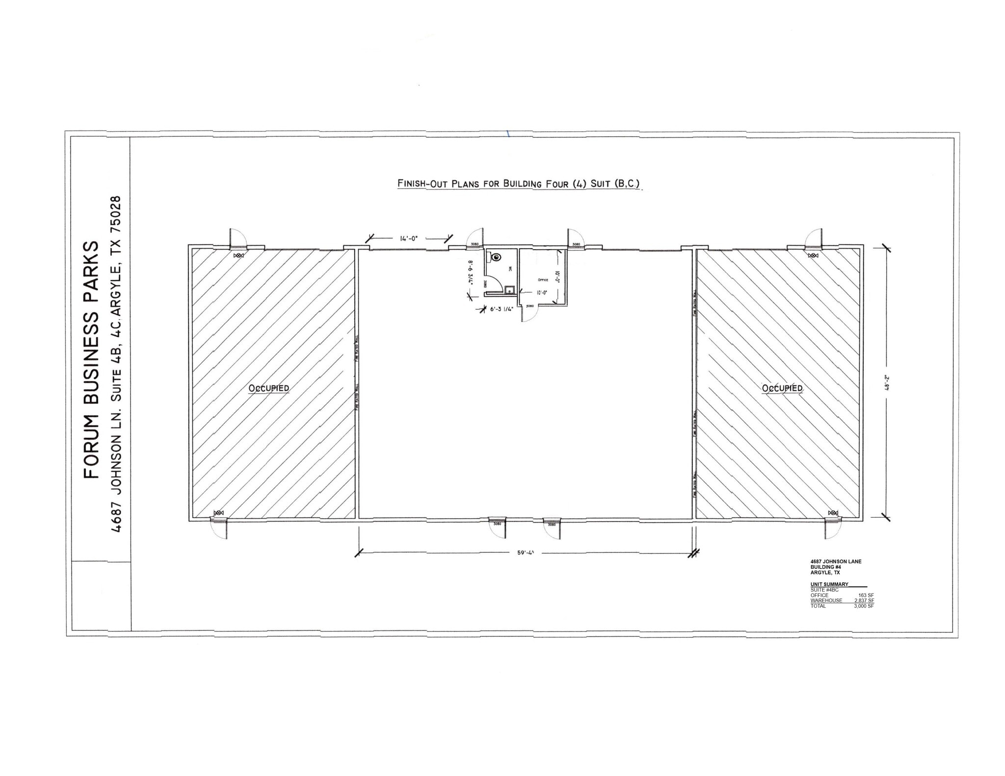 4687 Johnson Ln, Argyle, TX for lease Floor Plan- Image 1 of 1