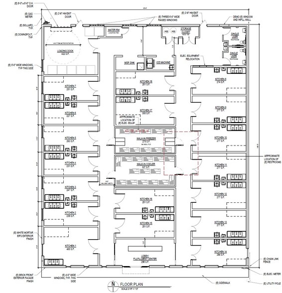 5155 E 39th Ave, Denver, CO for lease - Floor Plan - Image 3 of 5