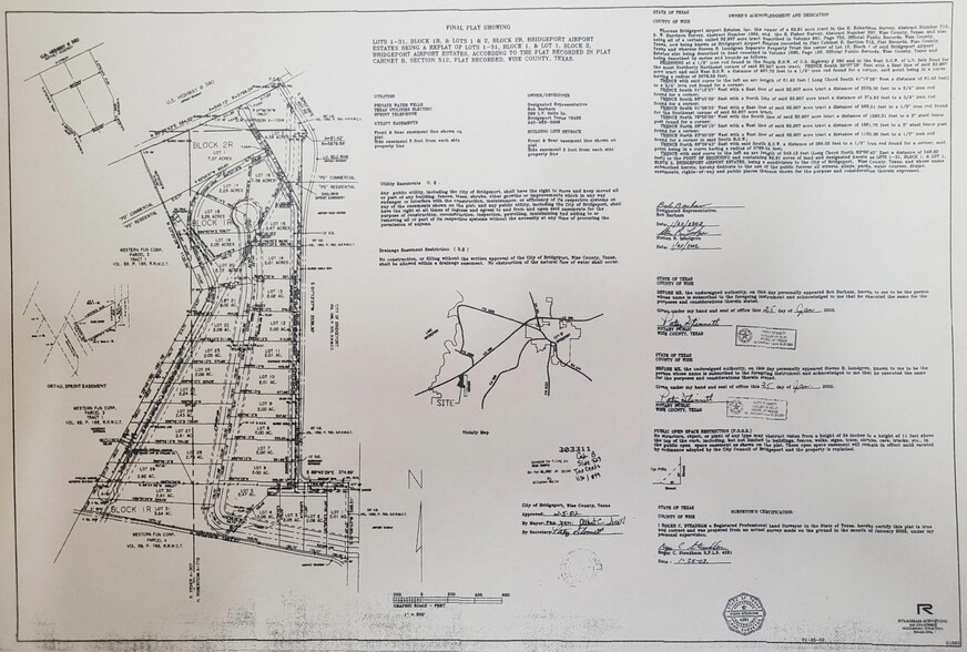 TBD HWY 380, Bridgeport, TX à vendre - Plan cadastral - Image 3 de 3
