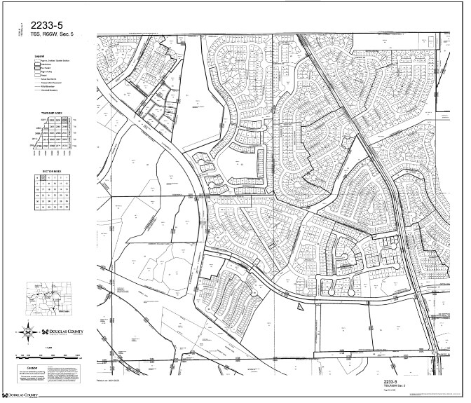 15399 Canyon Rim Cir, Englewood, CO à vendre - Plan cadastral - Image 2 de 2