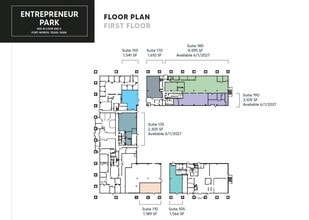 405 W Loop 820 S, Fort Worth, TX à louer Plan d’étage- Image 1 de 1