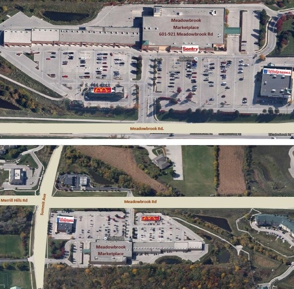 701 Meadowbrook Rd, Waukesha, WI for lease - Aerial - Image 3 of 16