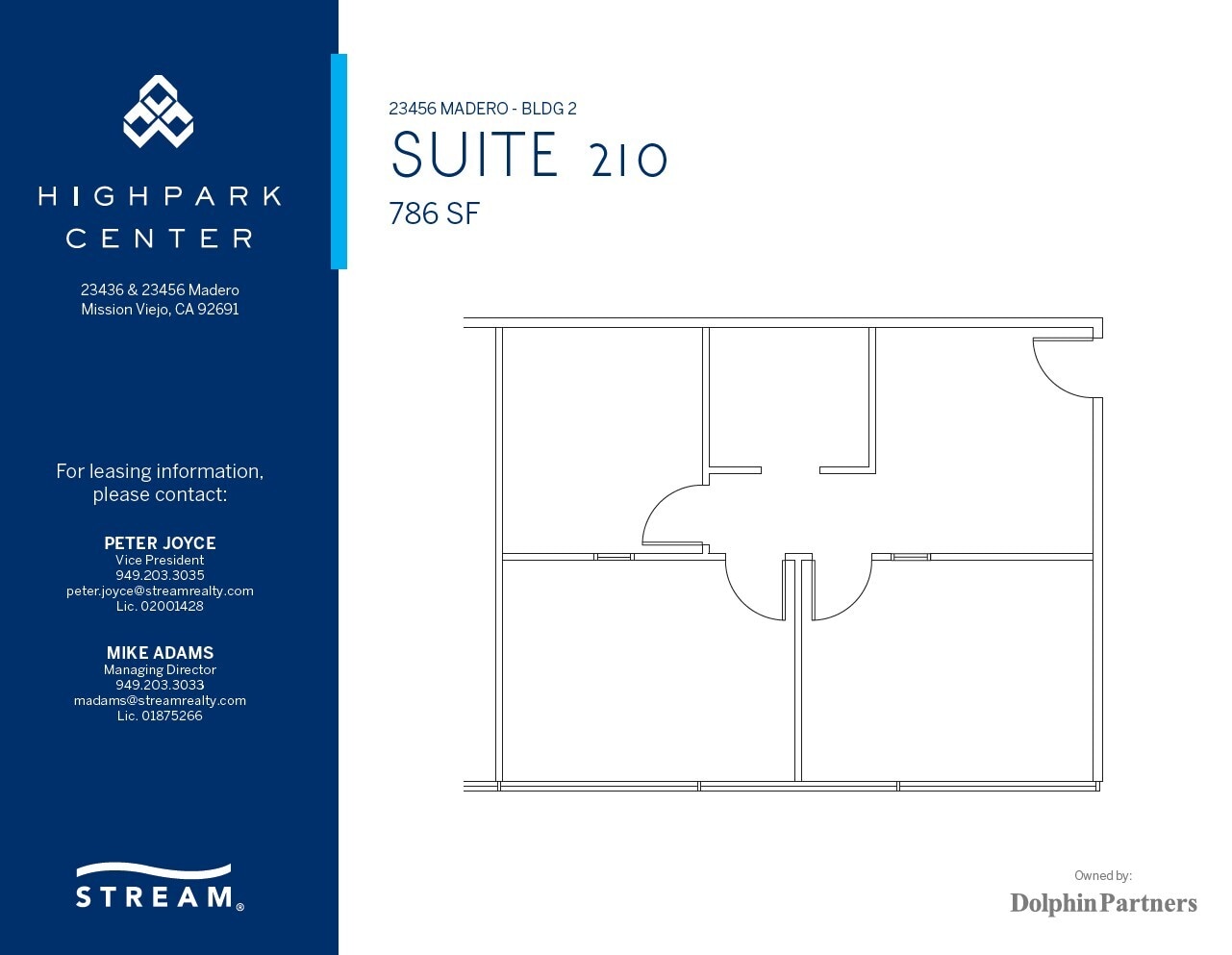 23456 Madero, Mission Viejo, CA à louer Plan d’étage- Image 1 de 1
