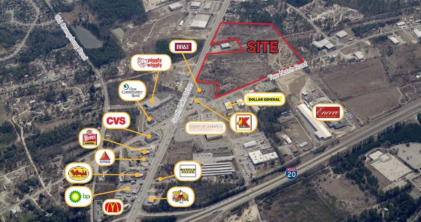 S Lake Dr & Two Notch Dr, Lexington, SC for sale Building Photo- Image 1 of 6