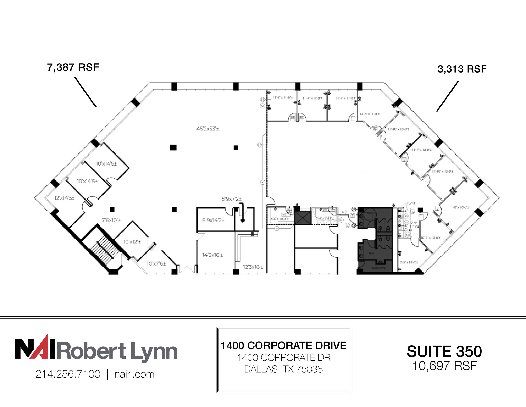 1400 Corporate Dr, Irving, TX for lease Floor Plan- Image 1 of 1