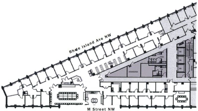 1730 Rhode Island Ave NW, Washington, DC for lease Floor Plan- Image 1 of 1