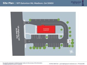 1971 Eatonton Rd, Madison, GA for lease Site Plan- Image 2 of 3