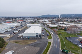 11002 E Montgomery Dr, Spokane Valley, WA - Aerial map view
