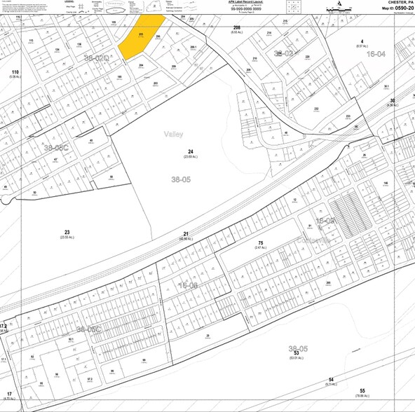 770 W Lincoln Hwy, Coatesville, PA à vendre - Plan cadastral - Image 3 de 4