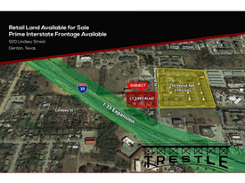 Prime I-35 Denton Hotel/Retail Land - Owner Financed Property