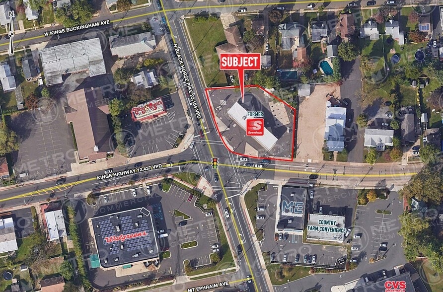 2 N Black Horse Pike, Mount Ephraim, NJ for lease - Aerial - Image 2 of 3