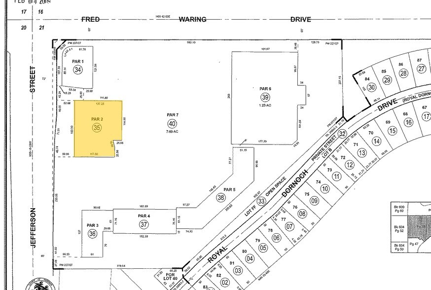 44100 Jefferson St, Indio, CA à louer - Plan cadastral - Image 2 de 10
