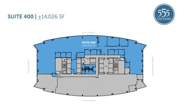 555 12th St, Oakland, CA for lease Floor Plan- Image 1 of 1