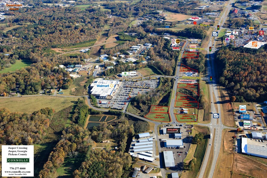 GA Hwy 515 @ Old Philadelphia Road, Jasper, GA for sale - Aerial - Image 2 of 2