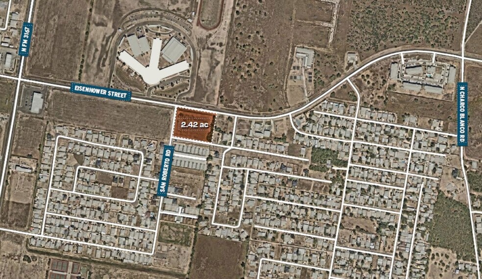W Eisenhower Rd, Rio Grande City, TX for sale - Aerial - Image 1 of 3
