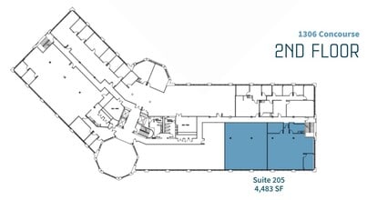 1302 Concourse Dr, Linthicum, MD for lease Floor Plan- Image 1 of 1