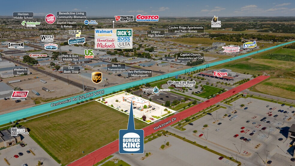 3102 Yorktown Dr, Bismarck, ND à vendre - Photo du bâtiment - Image 3 de 5