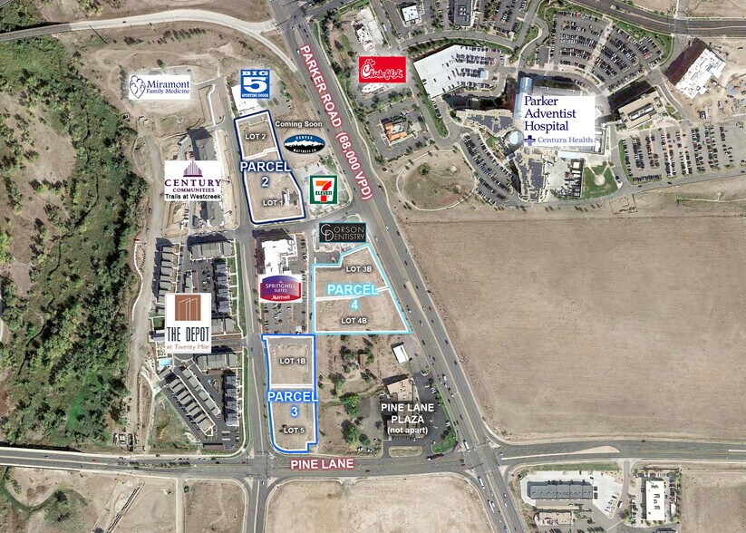 NWC Parker Rd & Pine Ln, Parker, CO for sale - Building Photo - Image 2 of 14