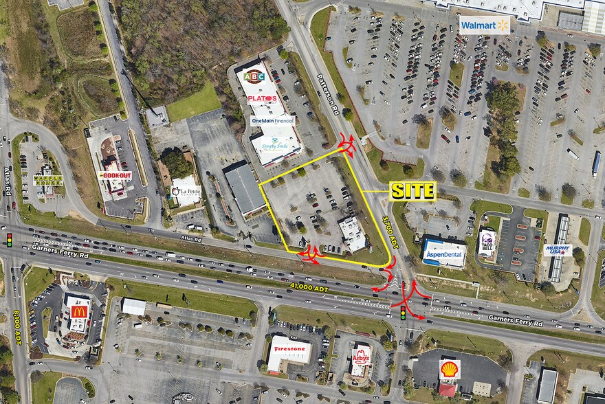 7490 Garners Ferry Rd, Columbia, SC à louer - Aérien - Image 2 de 4