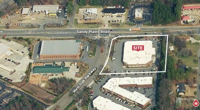 1890 W Oak Pky, Marietta, GA - aerial  map view