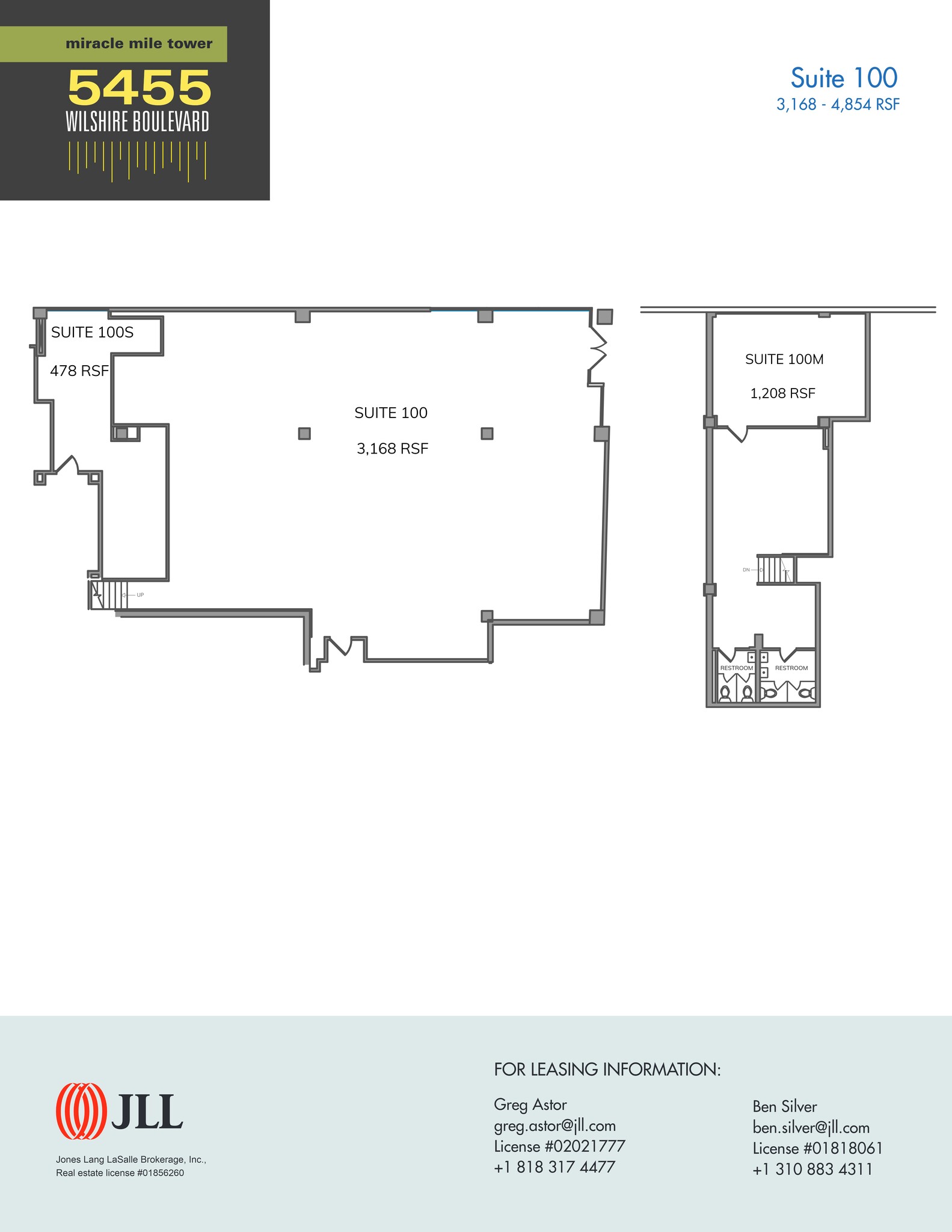 5455 Wilshire Blvd, Los Angeles, CA à louer Plan de site- Image 1 de 1