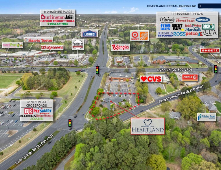 2920 Jones Franklin Rd, Raleigh, NC à vendre - Photo du bâtiment - Image 3 de 5