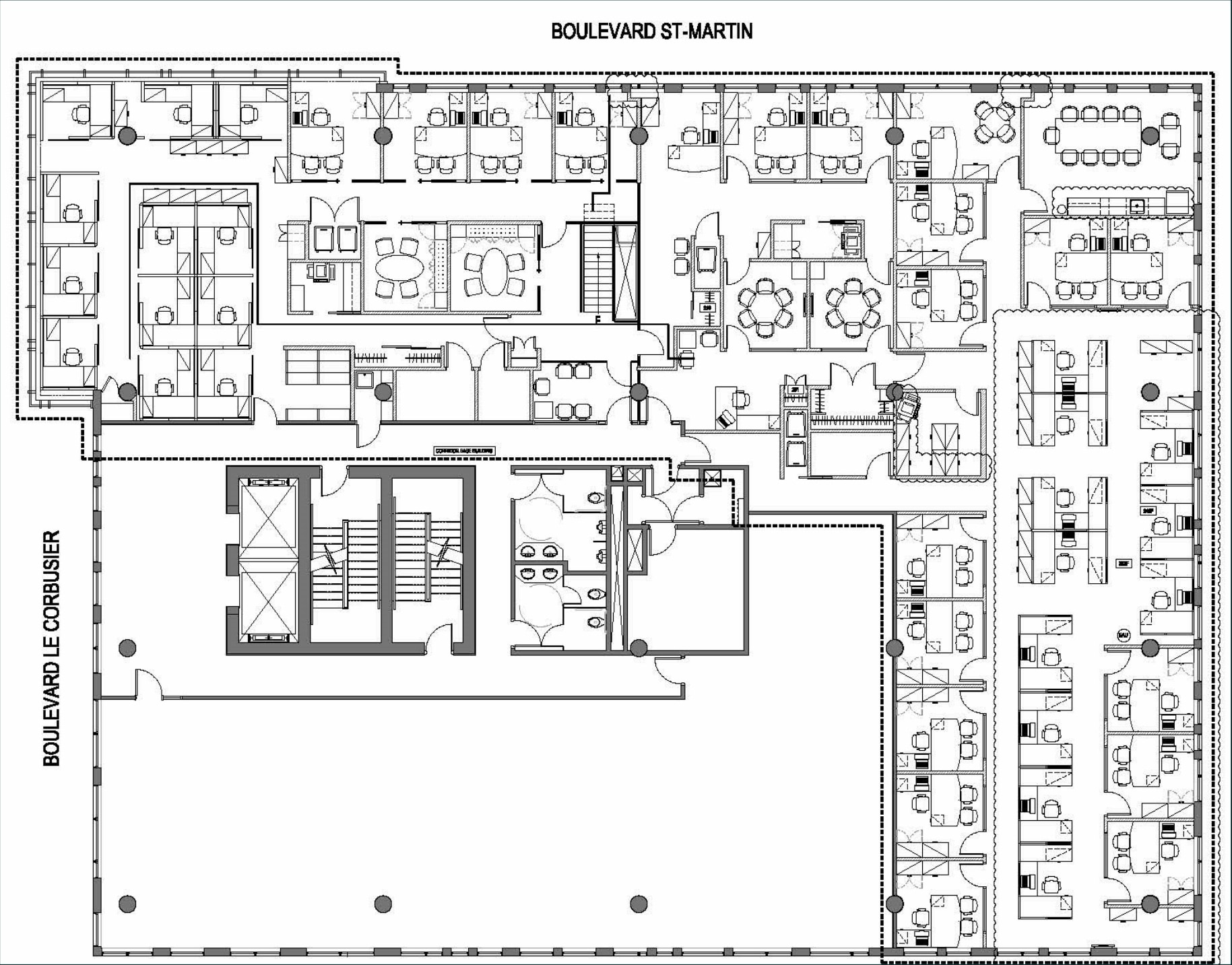 1699 Boul Le Corbusier, Laval, QC for lease Floor Plan- Image 1 of 7