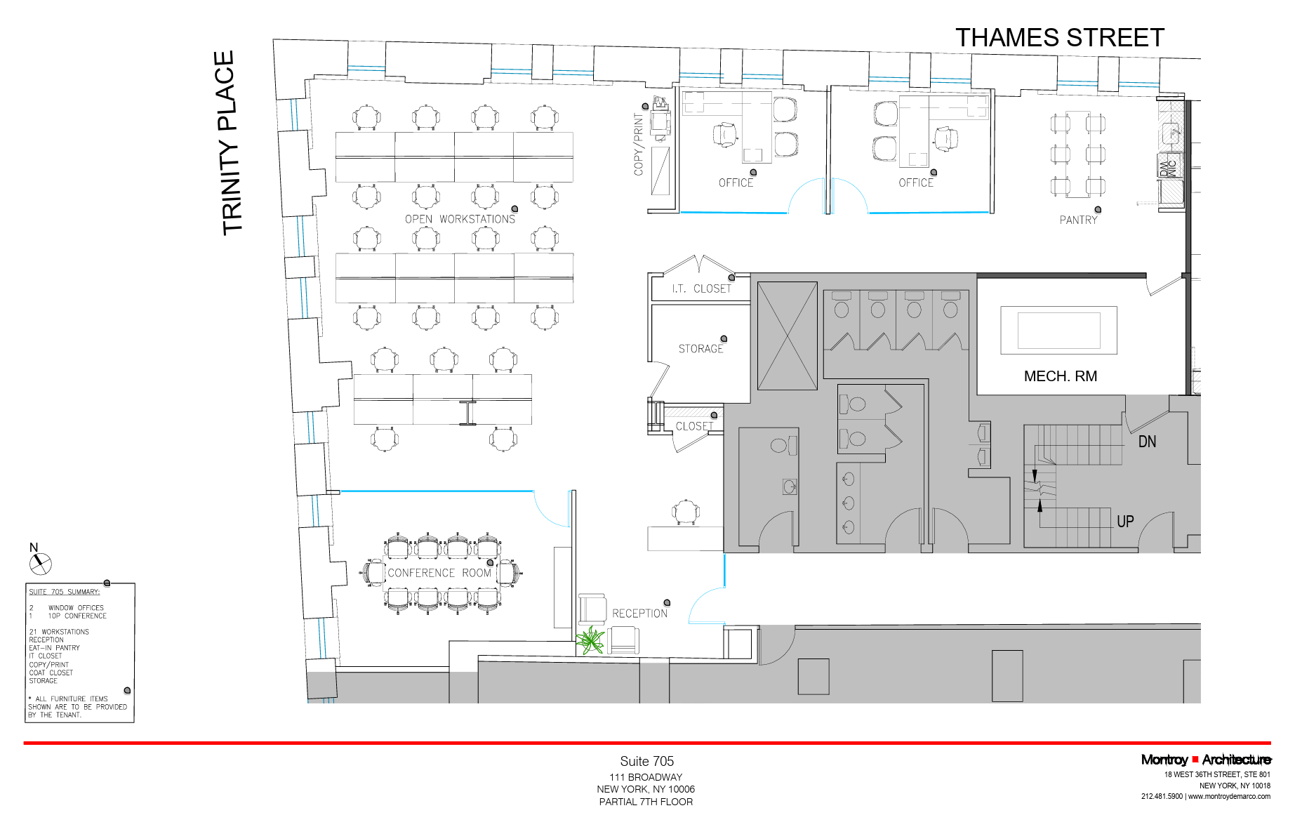 111 Broadway, New York, NY à louer Plan d’étage- Image 1 de 6