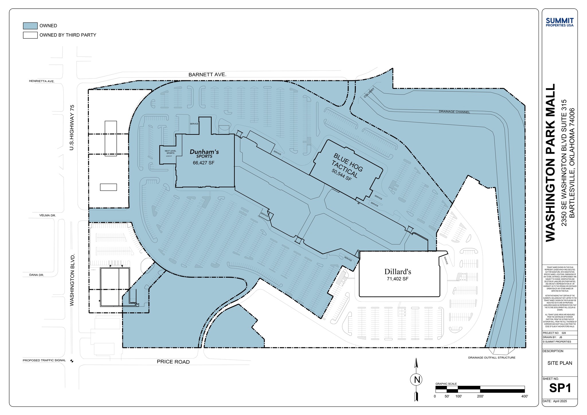 2350 SE Washington Blvd, Bartlesville, OK for lease Site Plan- Image 1 of 1