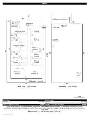 More details for 120 E Phifer St, Monroe, NC - Office for Lease