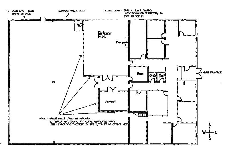 3054-3080 N Lake Ter, Glenview, IL à vendre - Plan d’étage type - Image 2 de 2