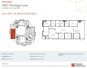 1851 Heritage Ln, Sacramento, CA for lease Floor Plan- Image 1 of 1