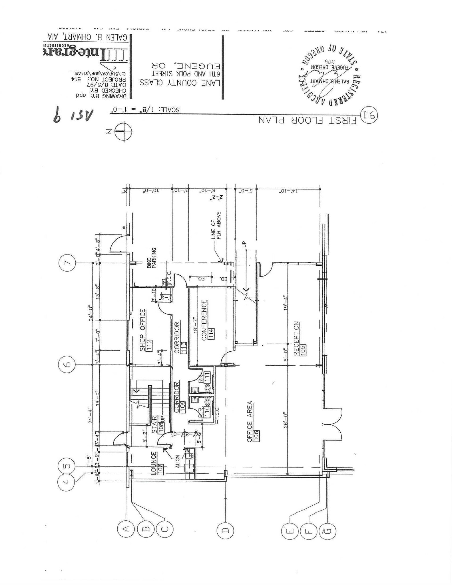 1369 W 6th Ave, Eugene, OR for lease Floor Plan- Image 1 of 4