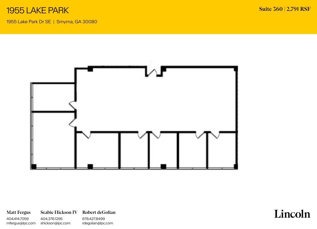 1955 Lake Park Dr SE, Smyrna, GA for lease Floor Plan- Image 1 of 1