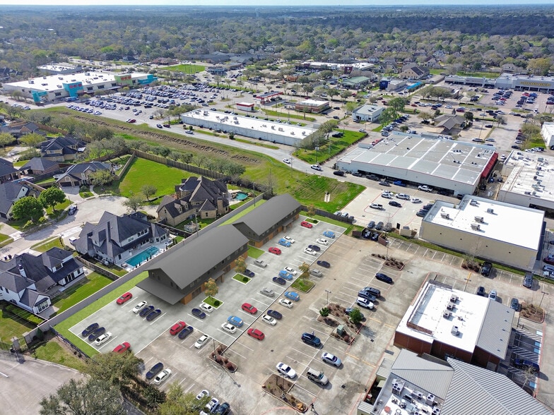 118 Hunters Lane, Friendswood, TX for lease - Aerial - Image 3 of 17