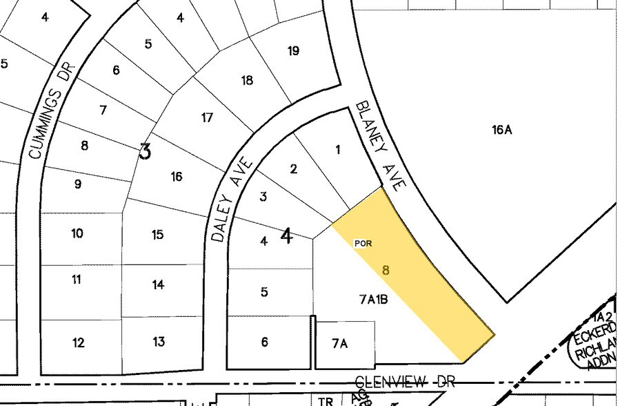 7151 Grapevine Hwy, North Richland Hills, TX à louer - Plan cadastral - Image 2 de 3