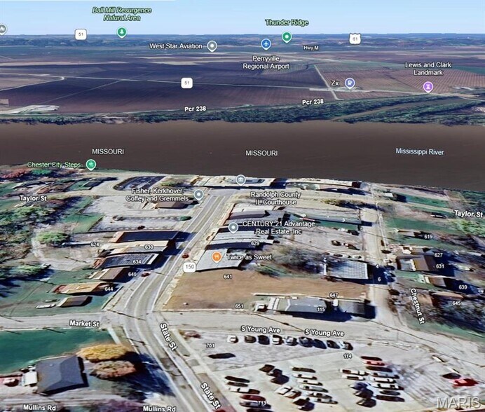 651 State St, Chester, IL à vendre - Photo du bâtiment - Image 2 de 4