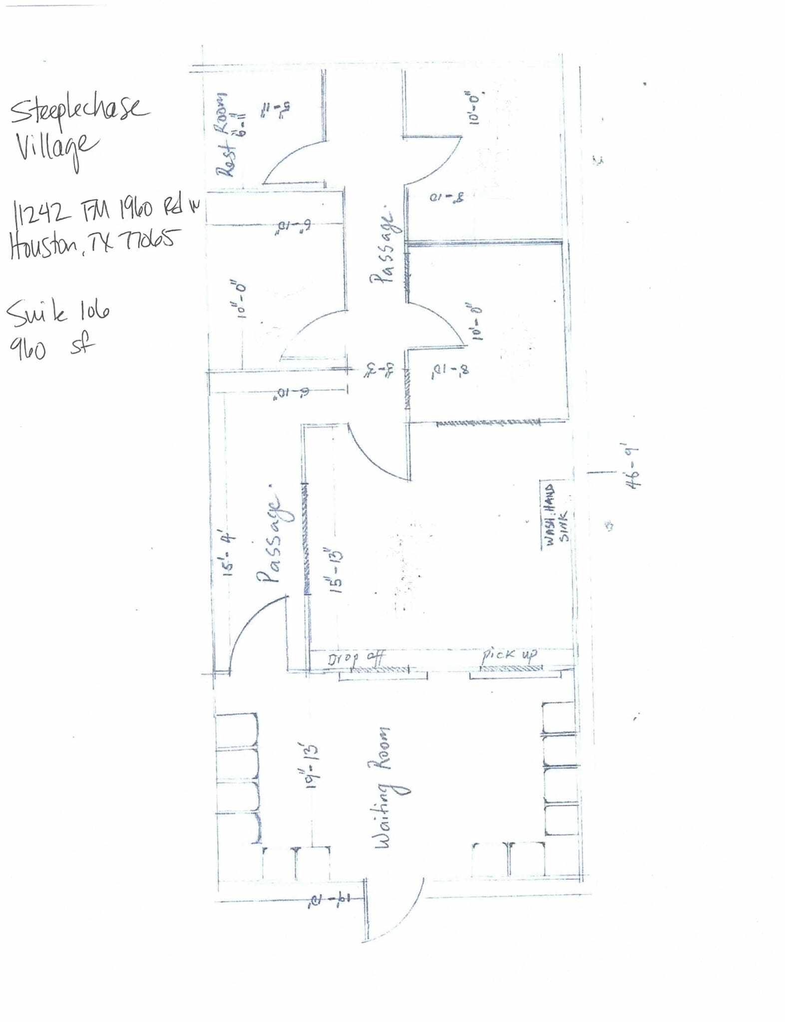 11240-11242 W FM-1960 Rd, Houston, TX for lease Site Plan- Image 1 of 1