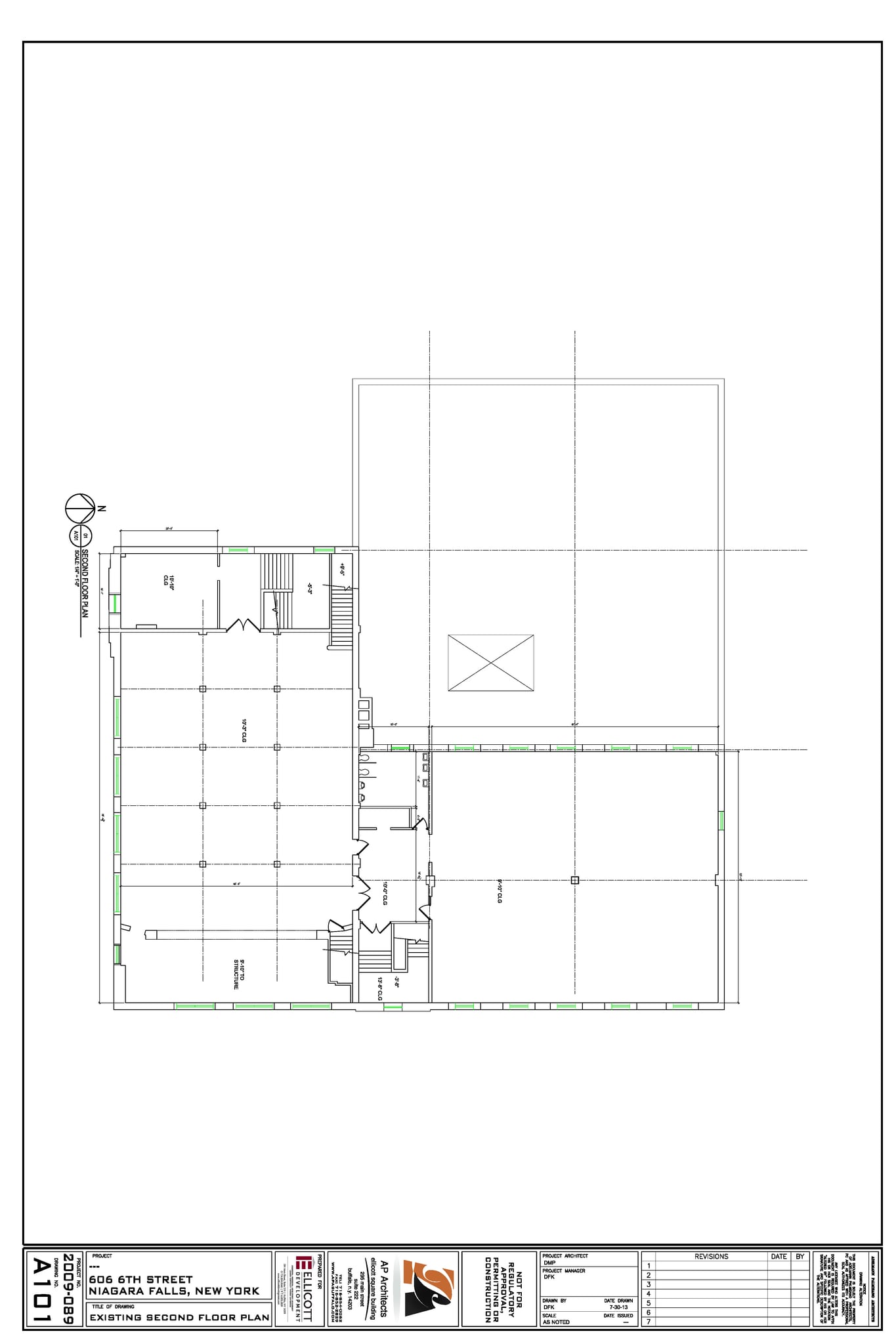606 6th St, Niagara Falls, NY à louer Plan d’étage- Image 1 de 1