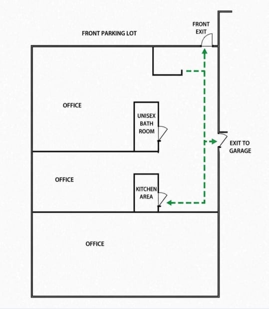 709 Freedom Dr, Raleigh, NC à louer Plan d’étage- Image 1 de 1