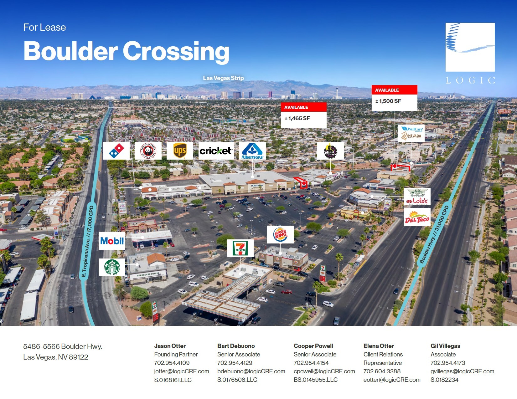 5486-5566 Boulder Hwy, Las Vegas, NV for lease Building Photo- Image 1 of 6