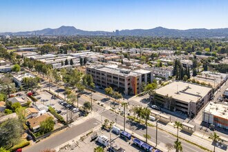 12020 Chandler Blvd, North Hollywood, CA - AERIAL map view
