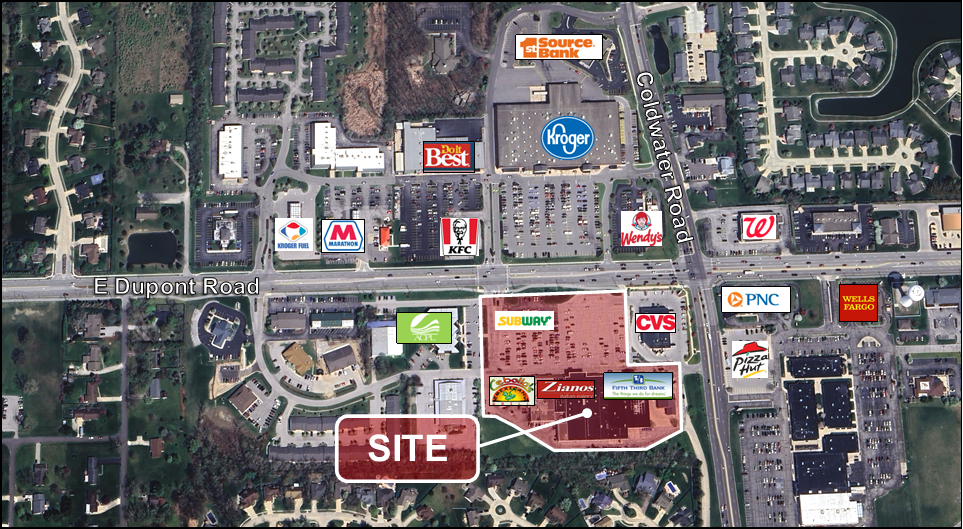 602-714 E Dupont Rd, Fort Wayne, IN for lease - Building Photo - Image 2 of 4