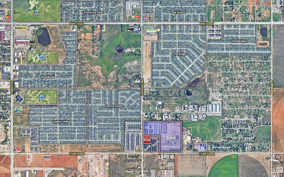 114th Street University Avenue, Lubbock, TX for sale - Building Photo - Image 1 of 3