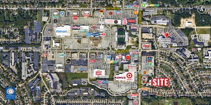 6901 Ridge Rd, Parma, OH - Aerial  map view - Image1