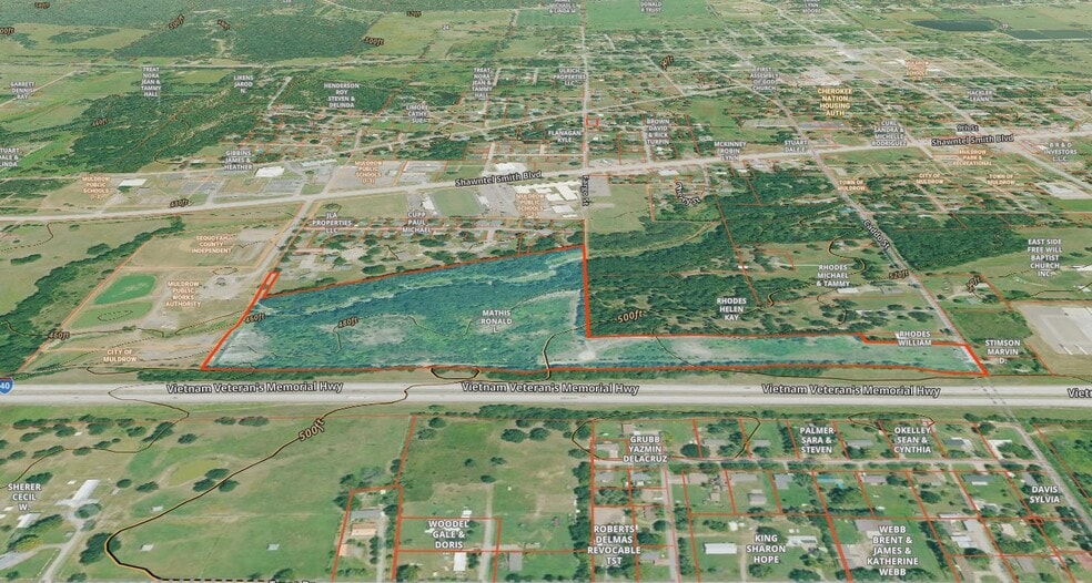 1312 Caddo st, Muldrow, OK for sale - Building Photo - Image 3 of 13