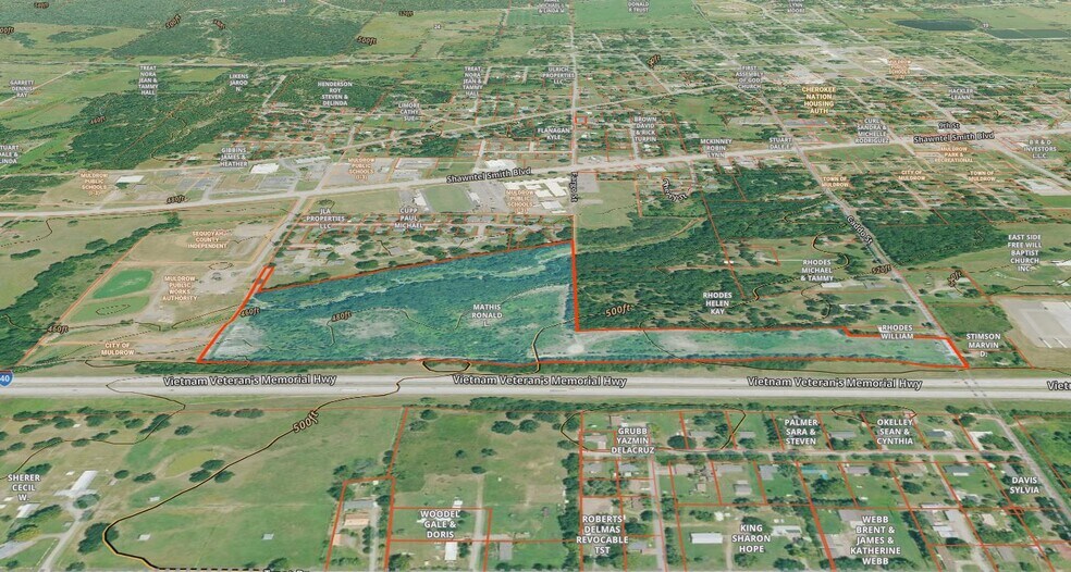 1312 Caddo st, Muldrow, OK à vendre - Photo du bâtiment - Image 3 de 13