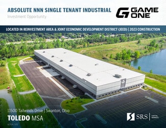 Plus de détails pour 11500 Tailwinds Dr, Swanton, OH - Industriel à vendre